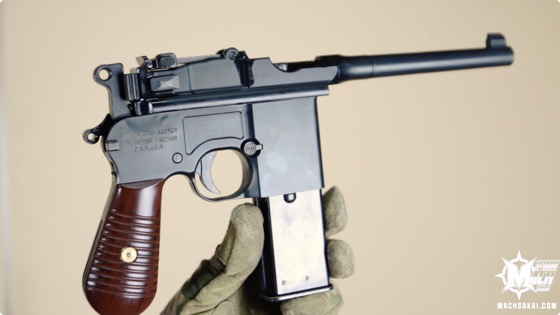 マルシン モーゼルM712 8mmBBブローバック マック堺のレビュー動画