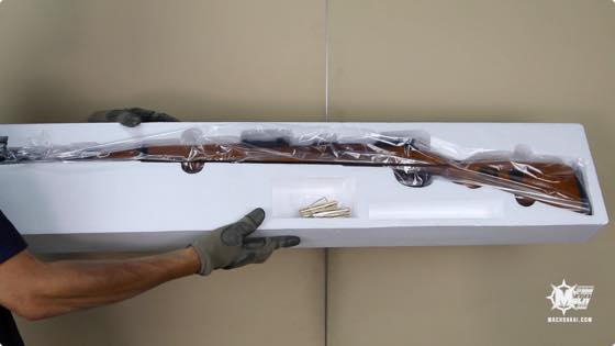 マルシン モーゼルKar98K 木製ストック ガスボルトアクション ライブ