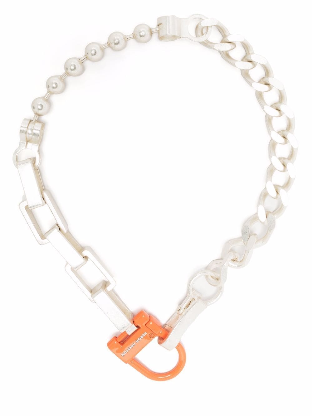 HERON PRESTON Multi Chain Logo Necklace – MAISONDEFASHION.COM
