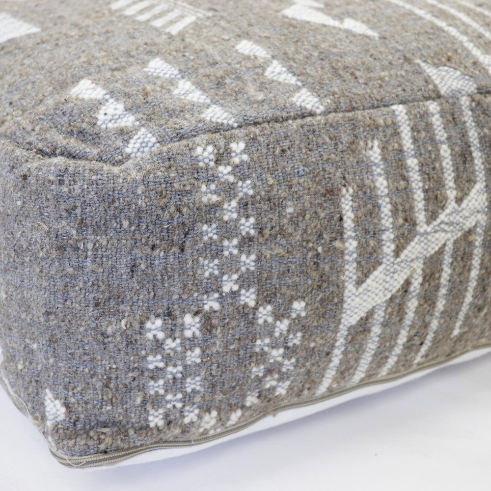 ワッザン 平織 四角クッション(60x60xH20) 03 | マンゴロベ