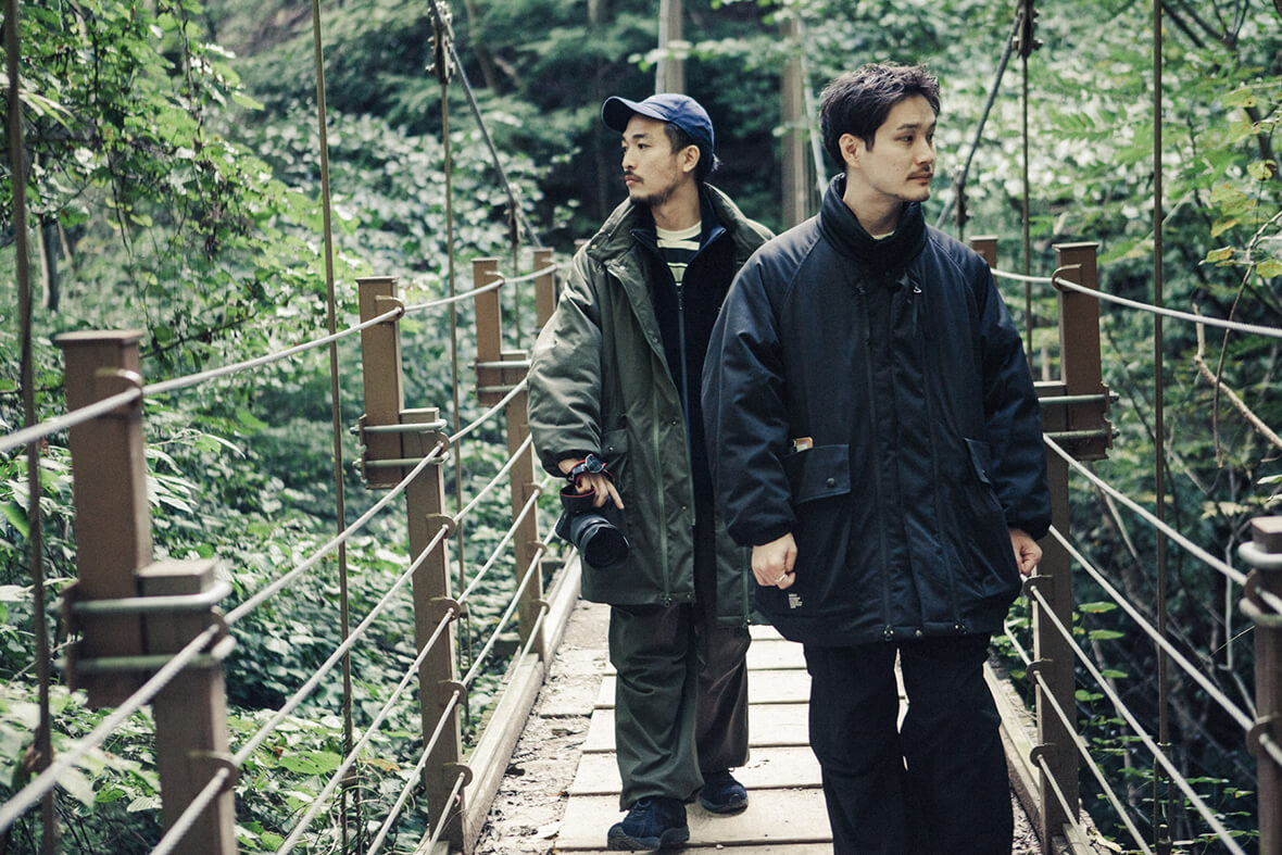 FreshService® × HOUYHNHNM / UTILITY SHOOTING COAT & SHOOTING CARGO