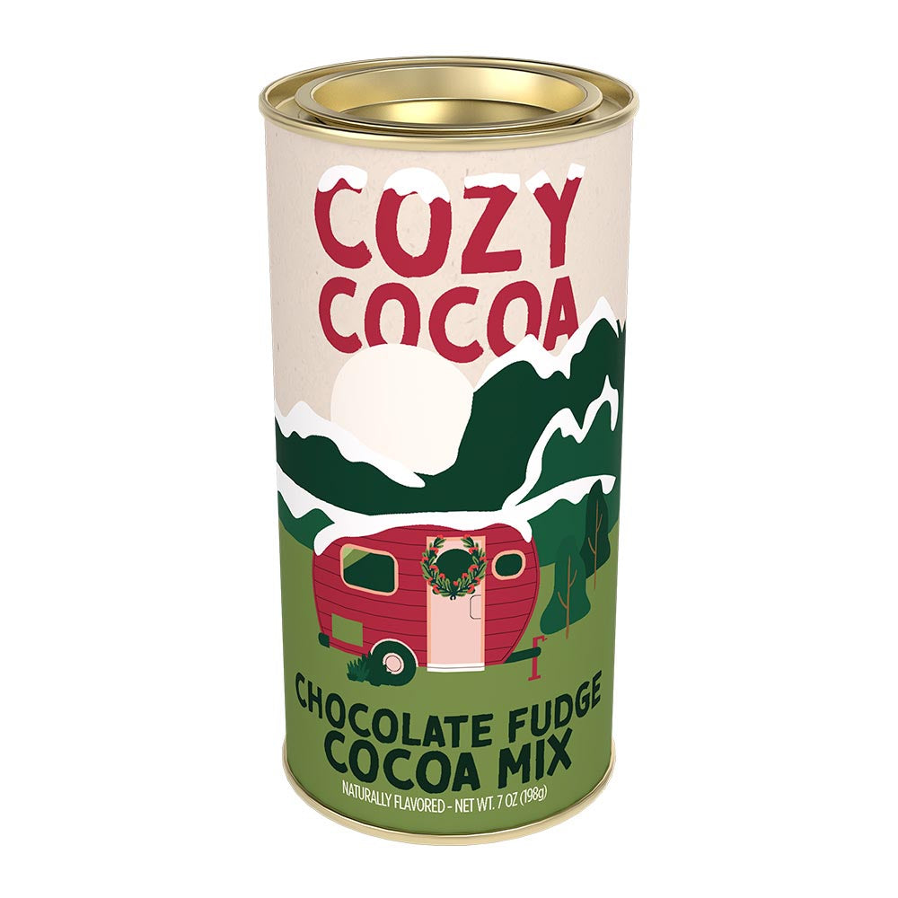 McSteven's Cozy Cocoa Camper Chocolate Fudge Cocoa Mix (7oz Round