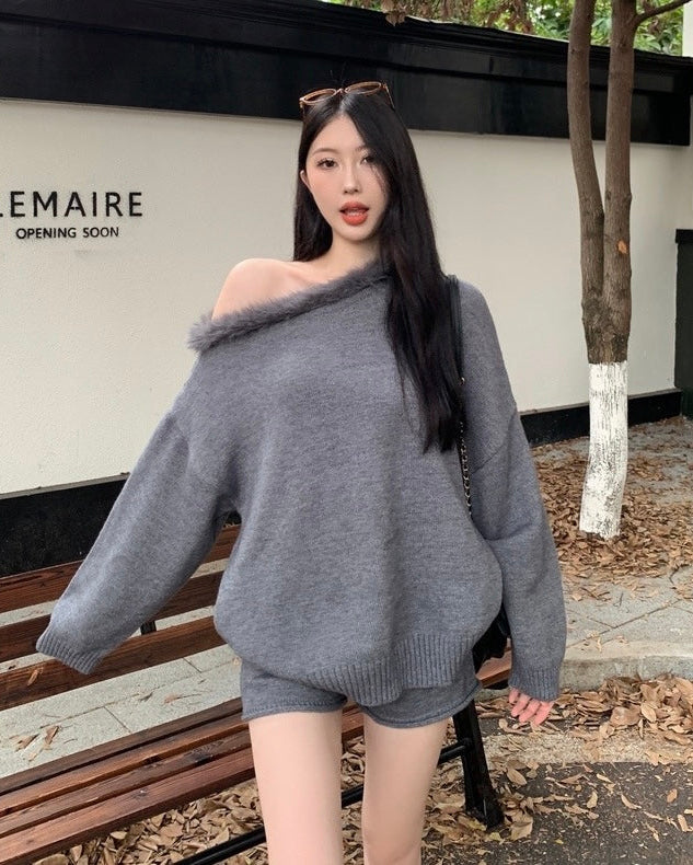 ワンショルファーニットセットアップ Mc 290 – micury