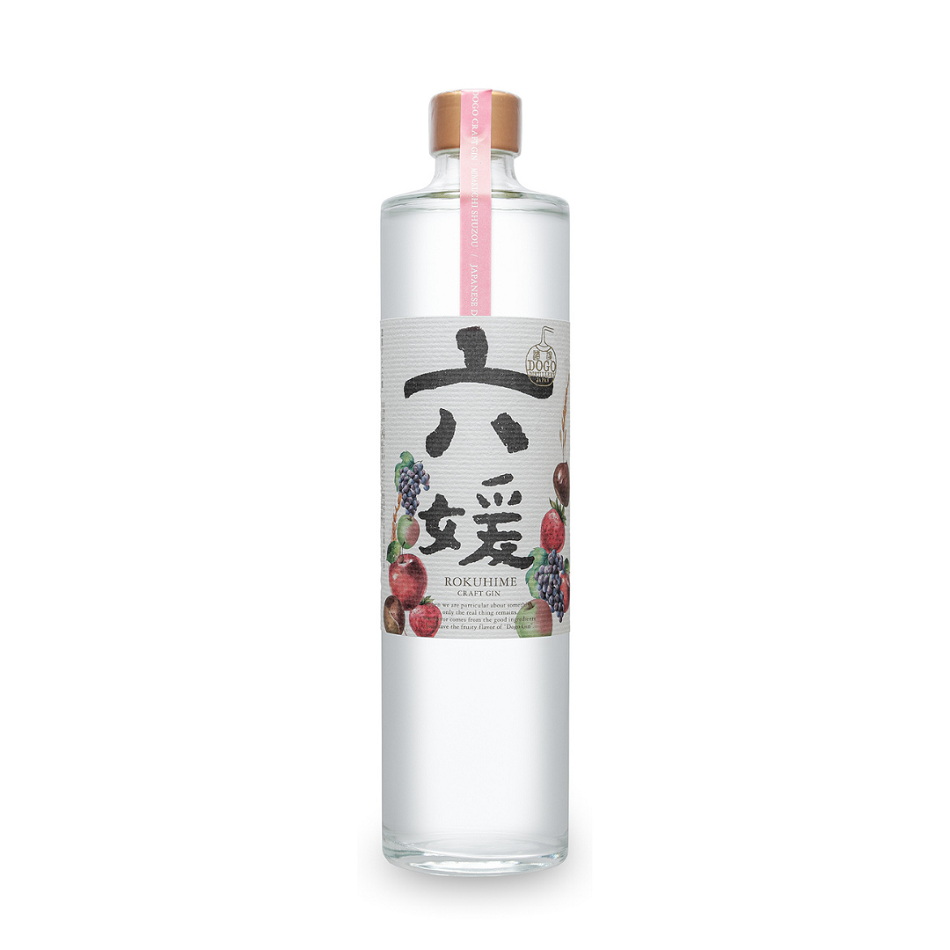 道後ジン 六媛 500ml – 水口酒造公式オンラインショップ