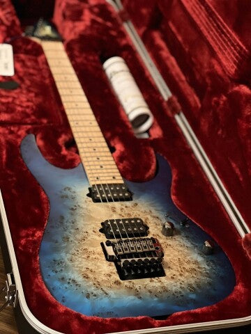 Ibanez RG652MPB Prestige - Ghost Fleet Blue Burst – nafiriguitar.com