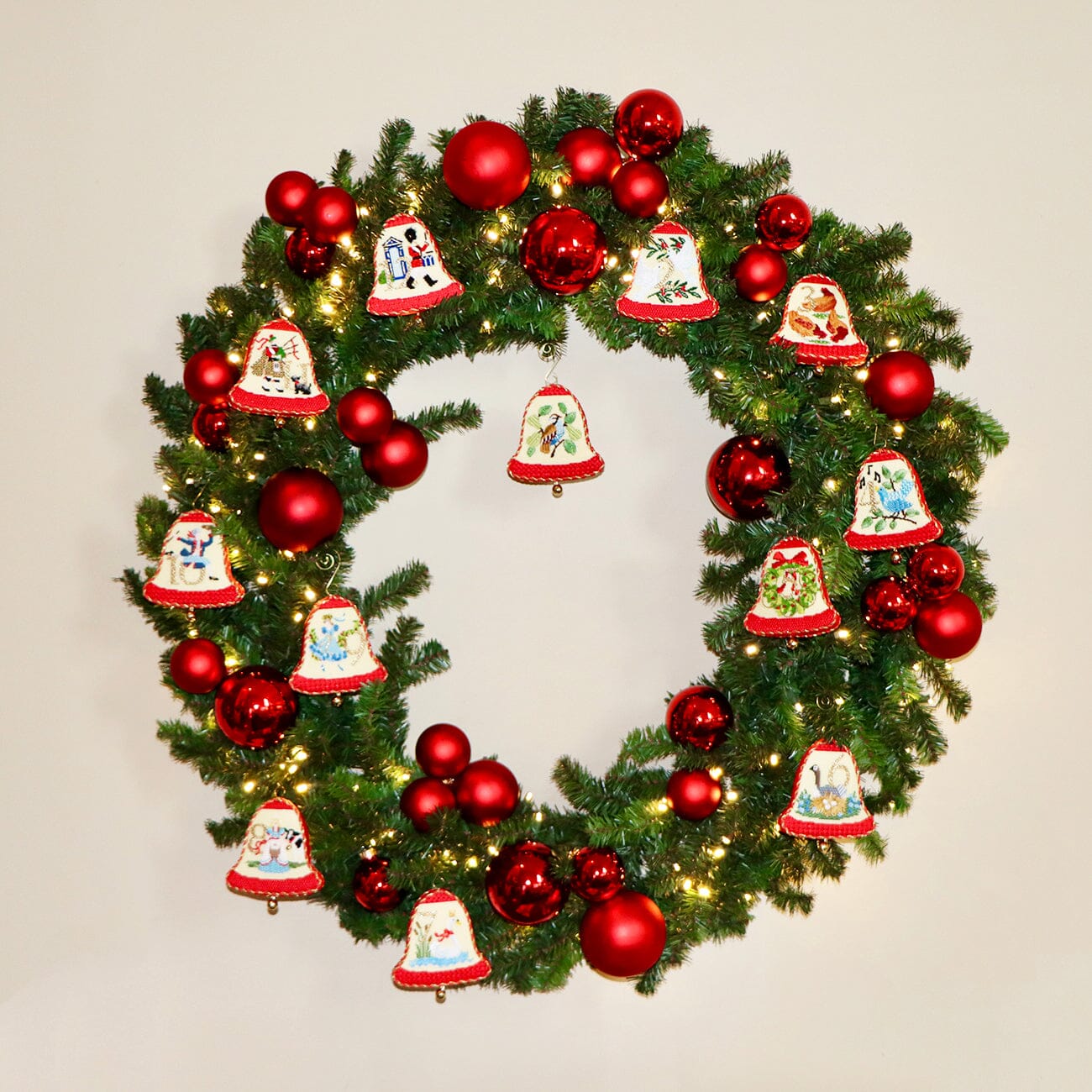 12 Days of Christmas Bells Kit – Needlepoint.Com