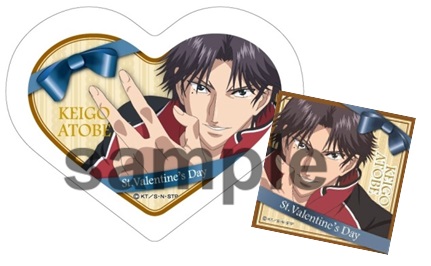 新テニスの王子様』J-WORLD限定バレンタインチョコ 今年はステッカー