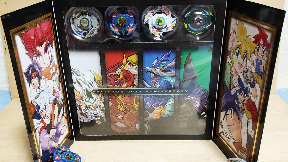 ドラシエルV2リバイバルも収録！「爆転シュートベイブレード 2023V2