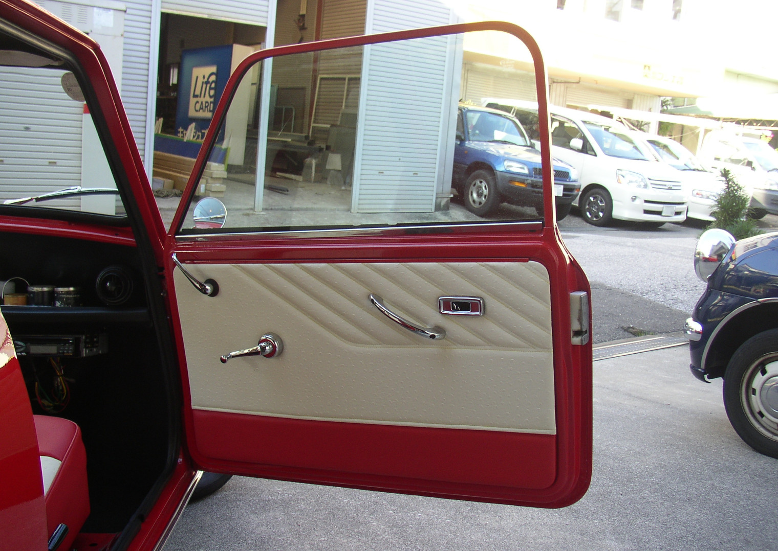 ローバーMINI、ドア及びトリム、レストア ｜ 小川内張