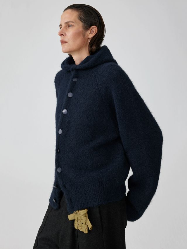Simple Project] Hooded Button Cardigan Sweater | OLDLAUNDRY