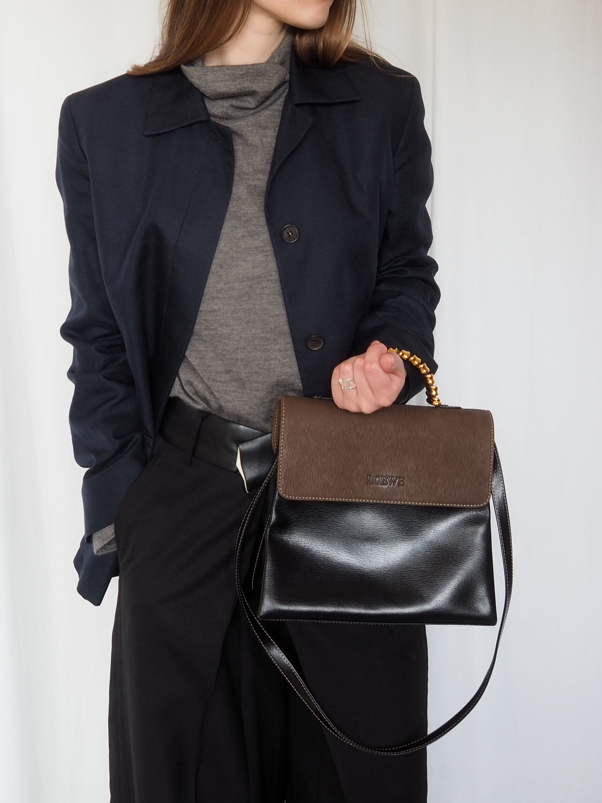 LOEWE ベラスケス 2way ショルダーバッグ ヴィンテージ ロエベ