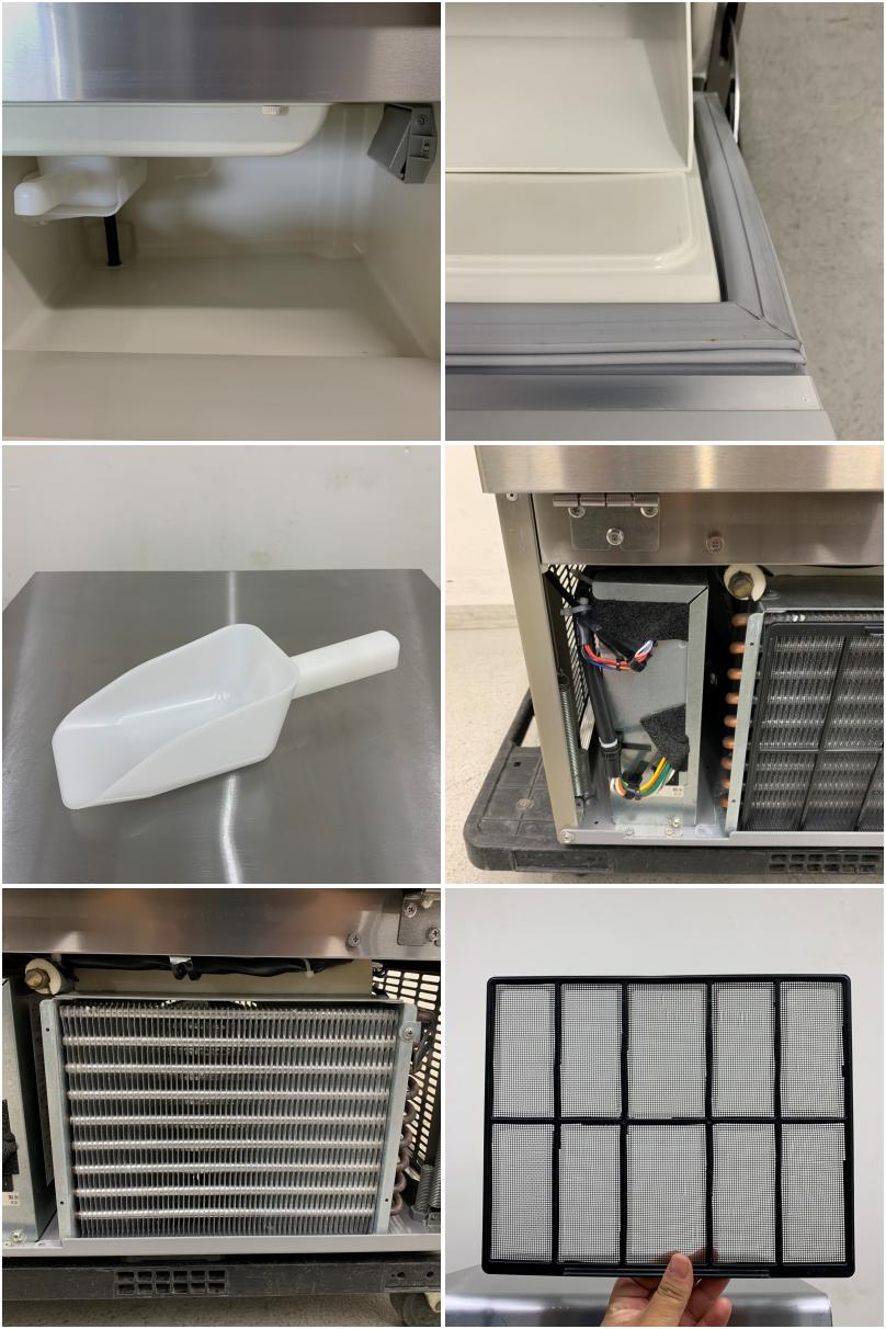 中古】 A07831 製氷機 キューブアイス 35kgタイプ パナソニック SIM