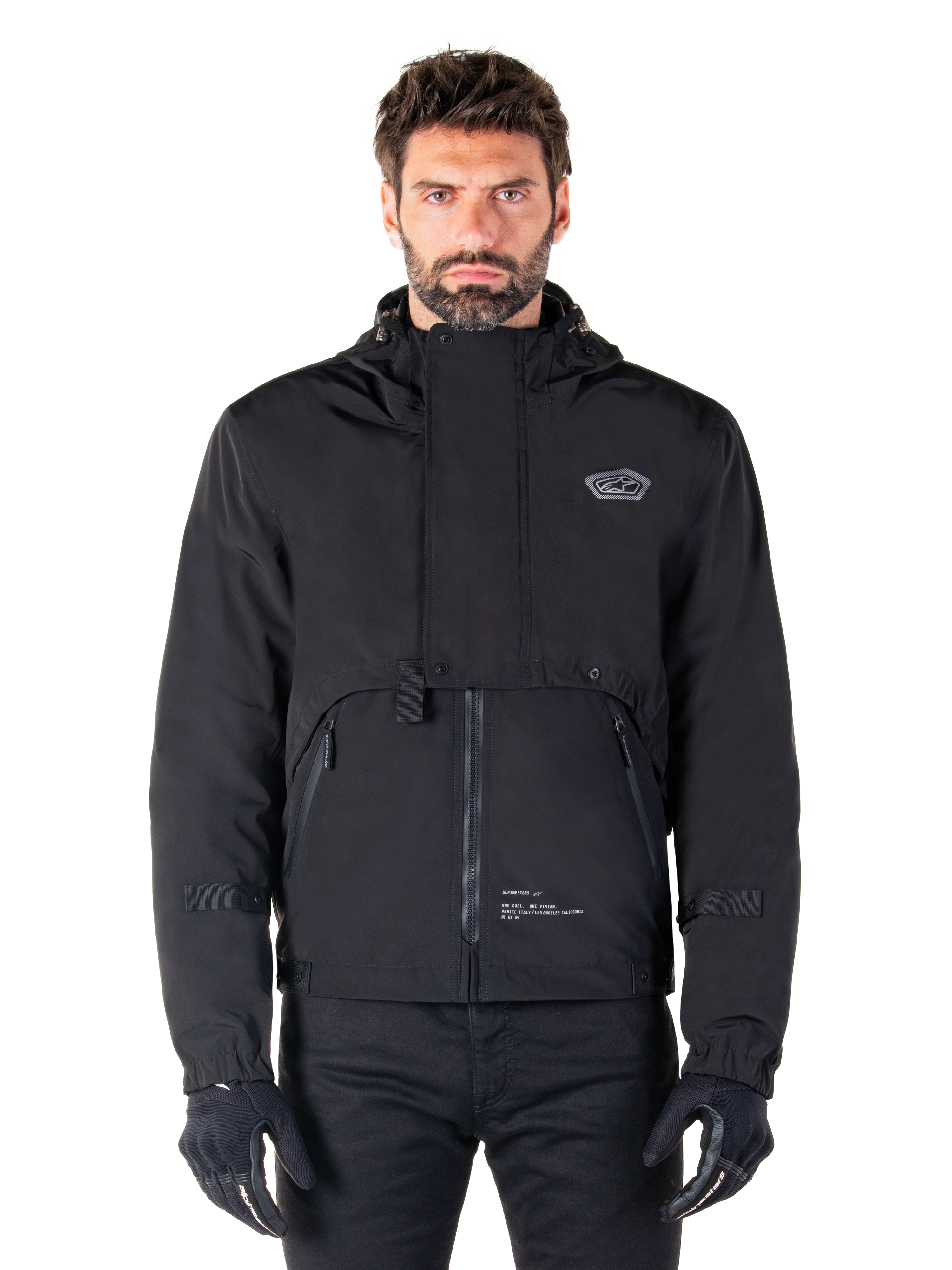 Mootant Waterproof Parka - Black Motorcycle Jacket | Alpinestars®