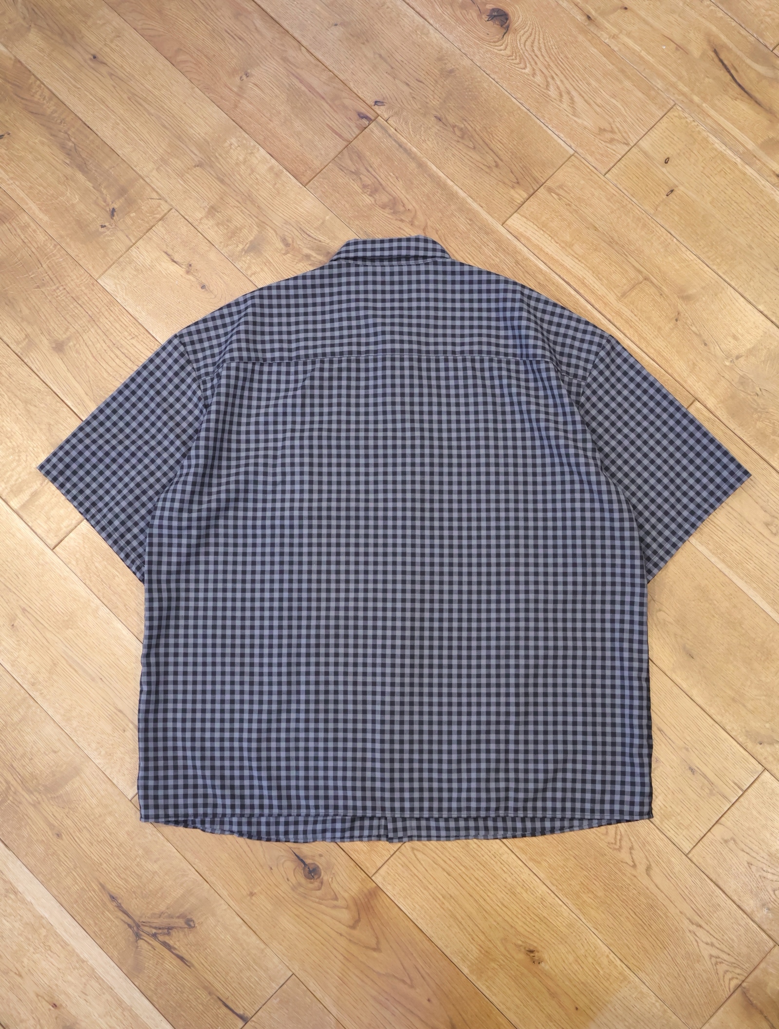 COOTIE PRODUCTIONS チェック柄シャツジャケット S COOTIE PRODUCTIONS/Dobby Check L/S Shirt（Black）［ドビーチェック