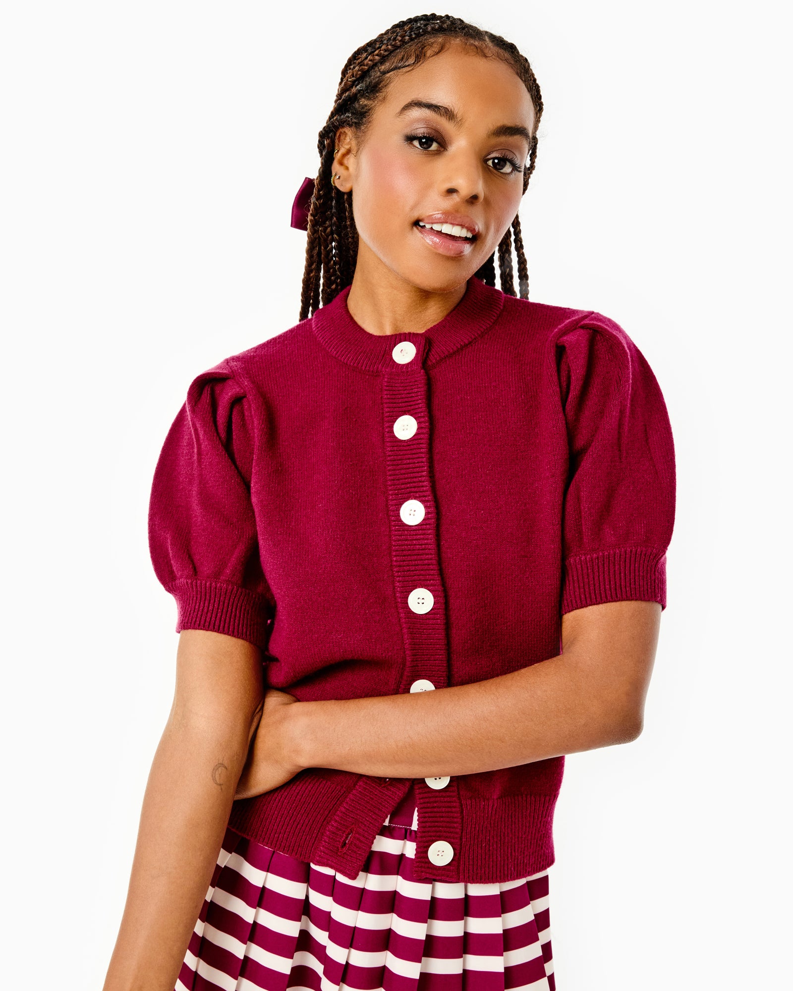 Polished Knit Gigi Cardigan x Mary Orton – Addison Bay®