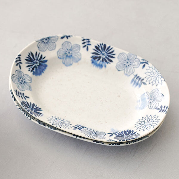 ガーデン オーバル プレート M 21cm | aito製作所 | 美濃焼・瀬戸焼を