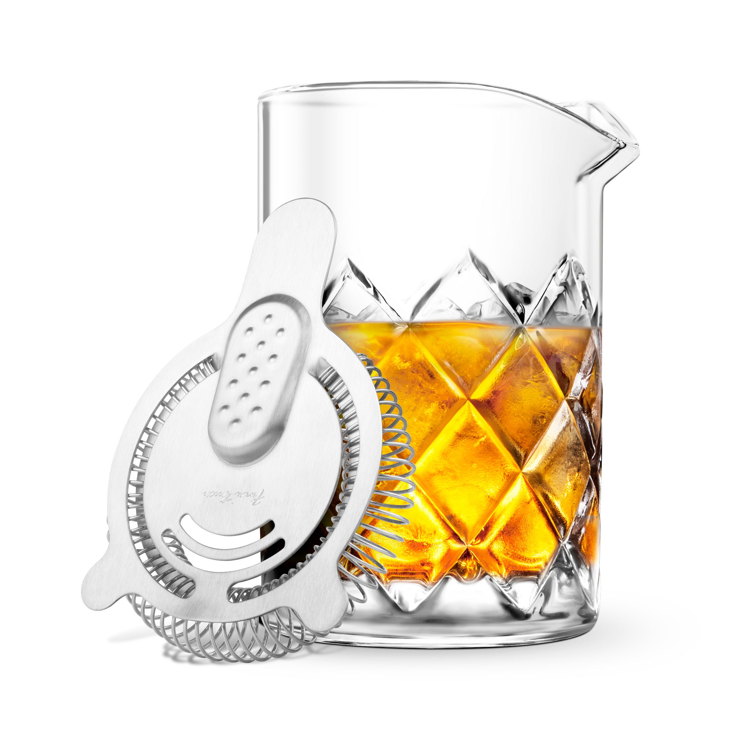 Yarai Mixing Pitcher with Hawthorne Strainer | Final Touch®