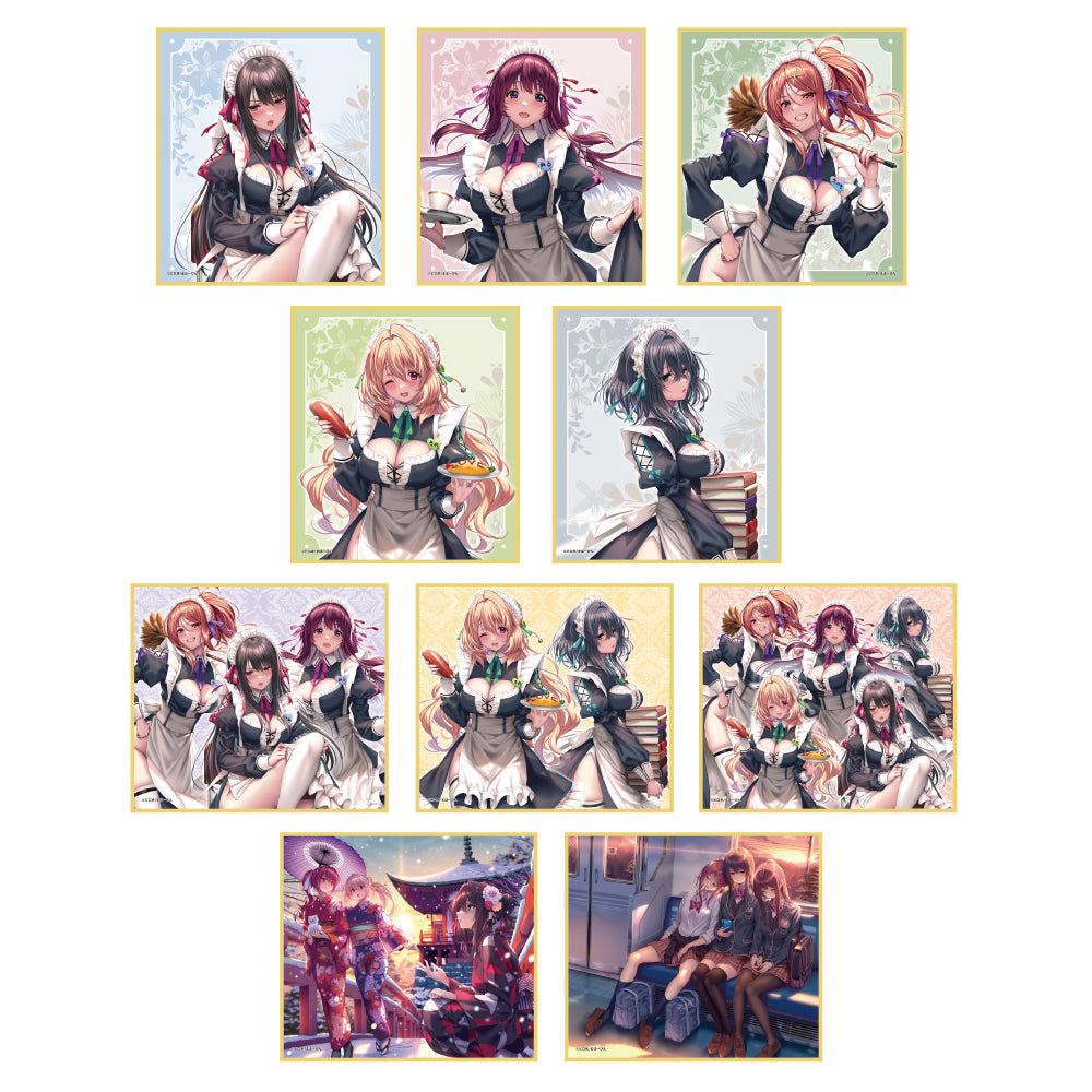 はにかみ彼女』トレーディング色紙 BOX – Anime Store JP（アニメ