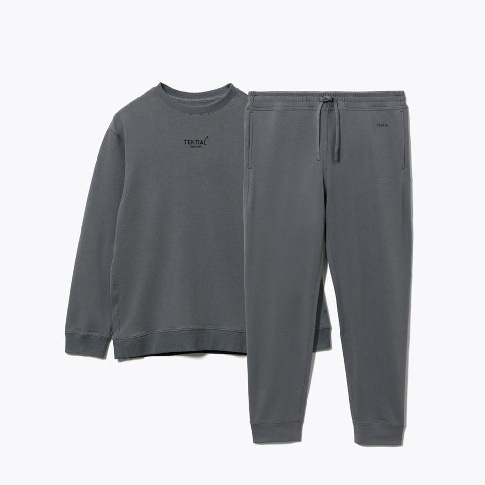 リカバリーウェア BAKUNE スウェット 上下 ダークグレー (Men'S_L