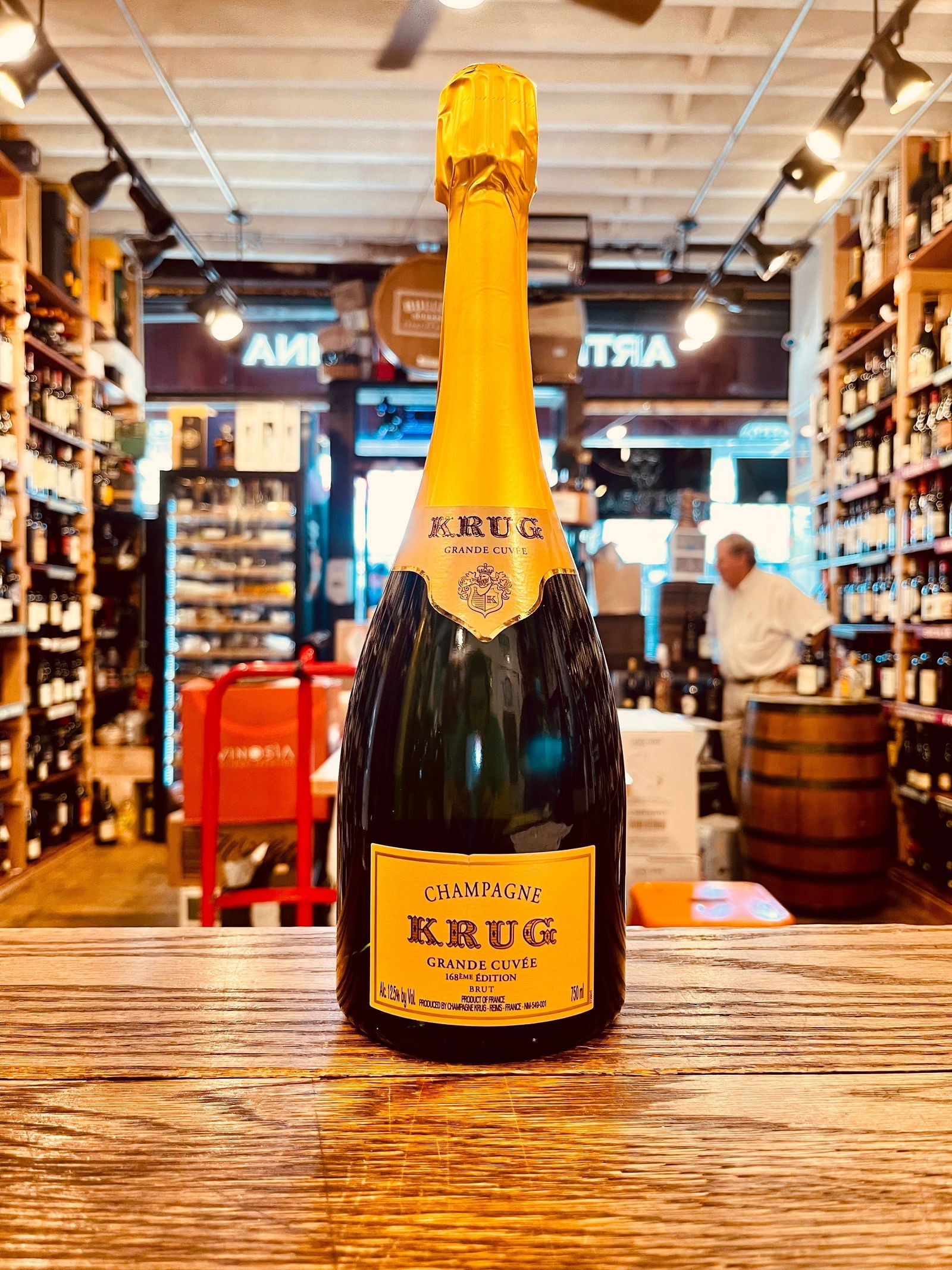 Krug Grande Cuvee 750mL 169th – Arthur Cantina Wine & Liquor