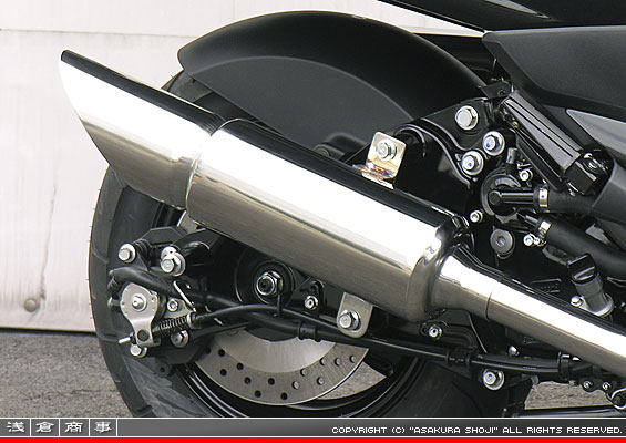 浅倉商事：4D9 マジェスティ250用 STタイプマフラー