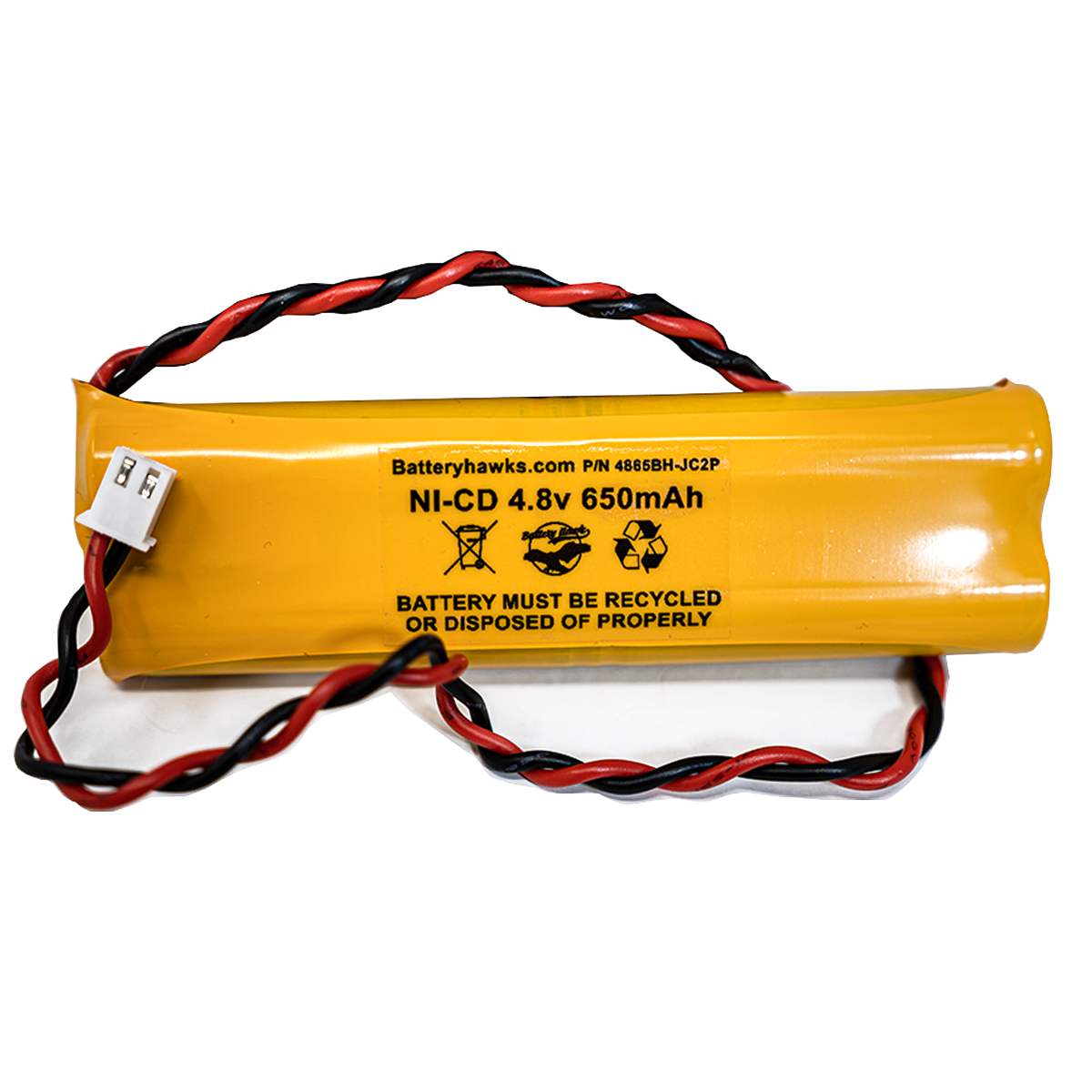 LITHONIA D-AA650Bx4 DAA650Bx4 Ni-CD Battery Pack Replacement for
