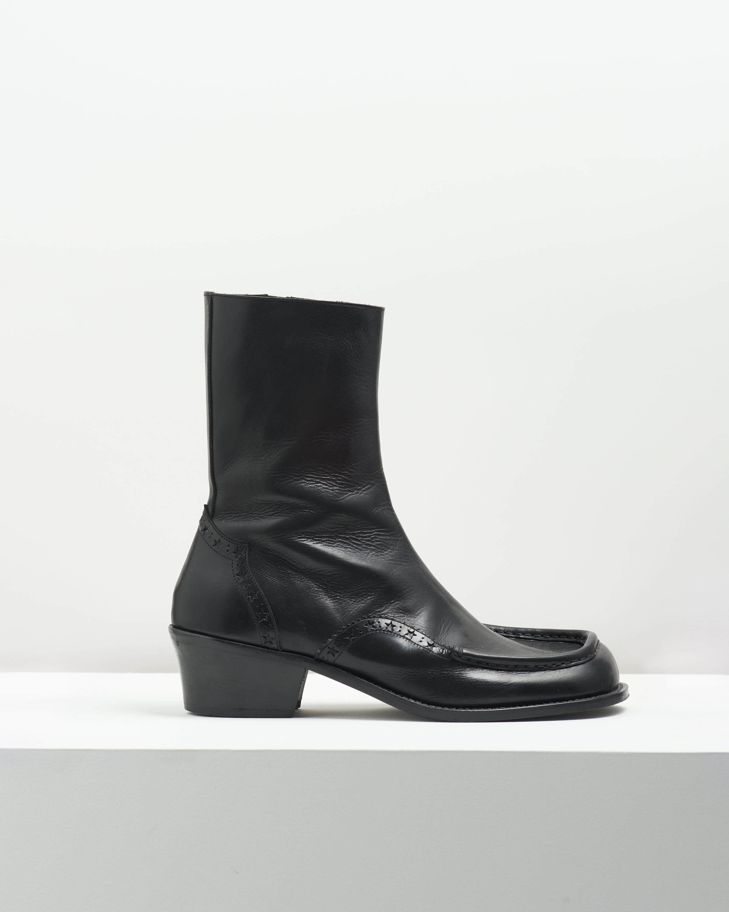 Square toe Boots – Black｜BED j.w. FORD Official Website