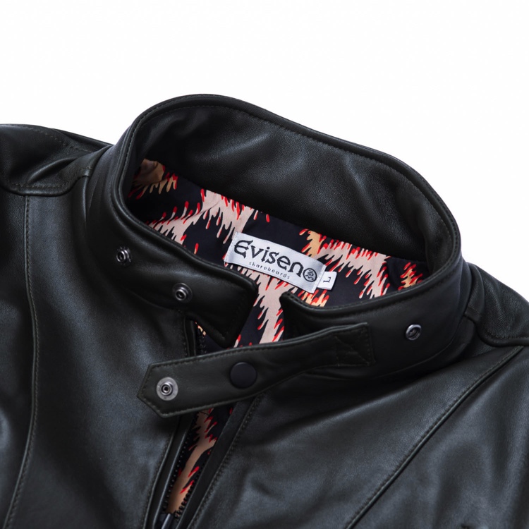 Evisen Skateboards ゑ | SINGLE LEATHER DOWN JKT | birnest official