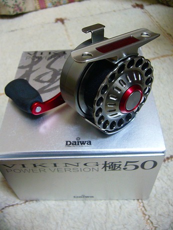 □バイキング極50が届いた♪ | ちょいサルおやじの「筏チヌ釣り道場」