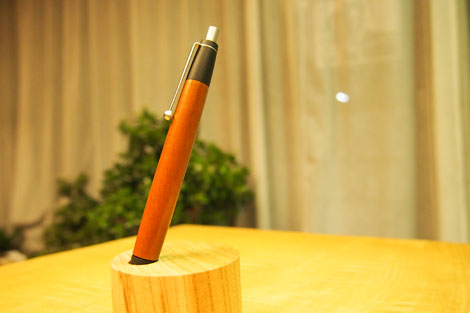 嫁日記：棗のペン | 野原工芸｜作り手の裏話