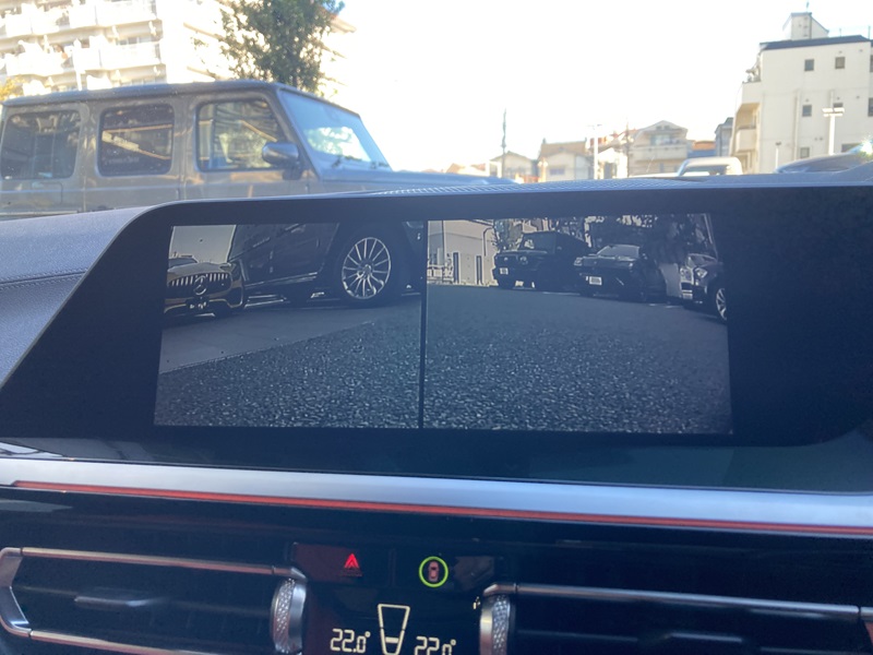 BMW Z4 フロントカメラ！