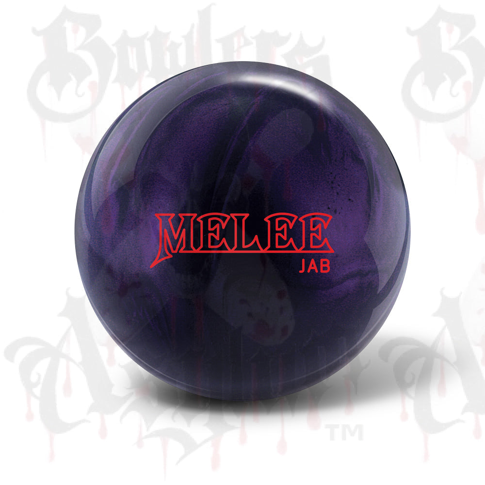 Brunswick Melee Jab Lunatic Purple 14 lbs – Bowlers Asylum