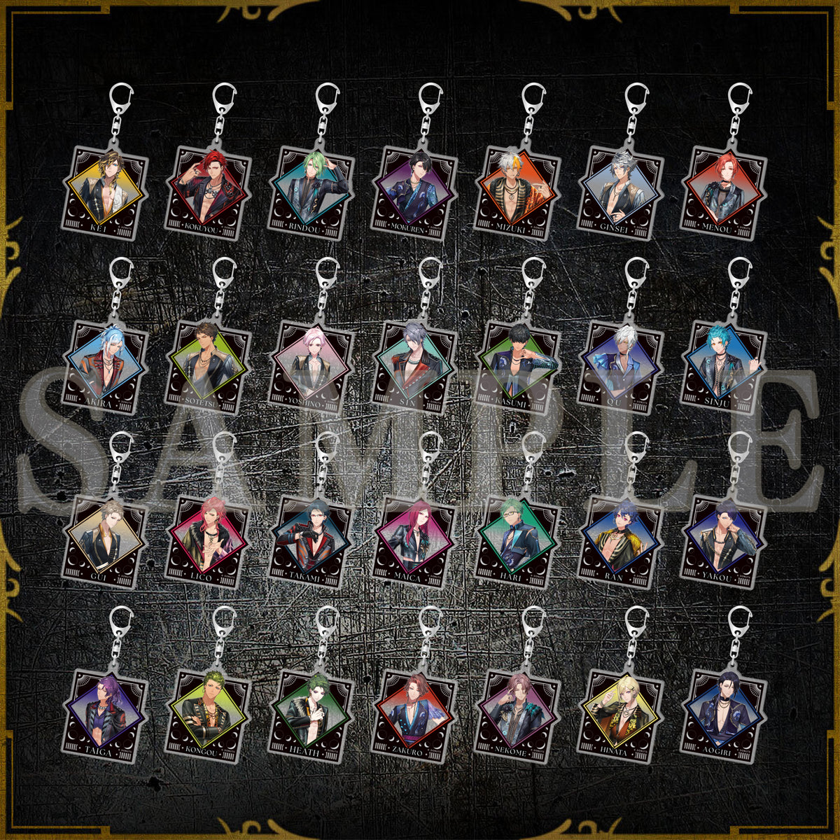 アクリルキーホルダー 5周年ver. – ブラックスター -Theater Starless