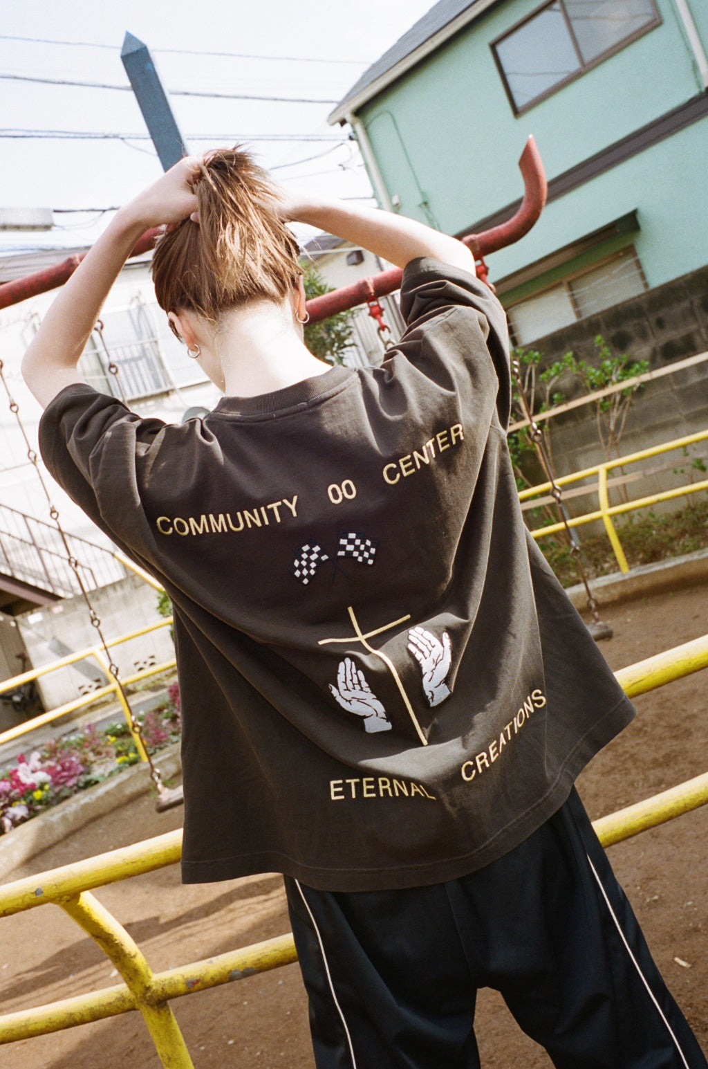 WILLY CHAVARRIA Exclusive SS BUFFALO T WITH EMBROIDERY