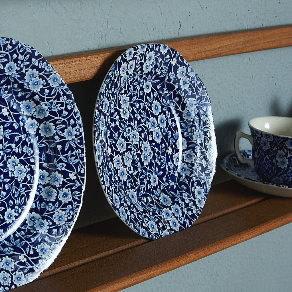 Burleigh バーレイ BLUE CALICO プレート / 19cm #84515 – camori