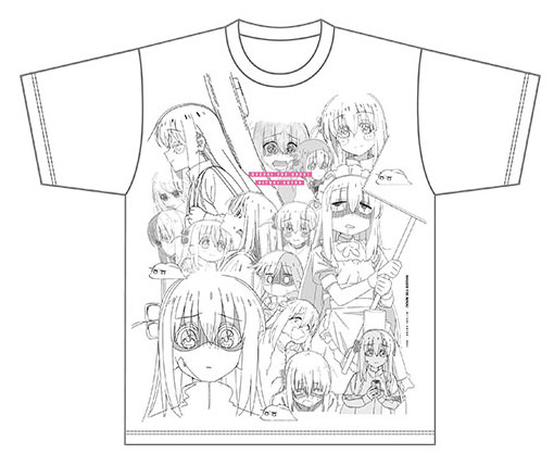 アニメ「ぼっち・ざ・ろっく！」展にて原画集、後藤ひとり原画Tシャツ