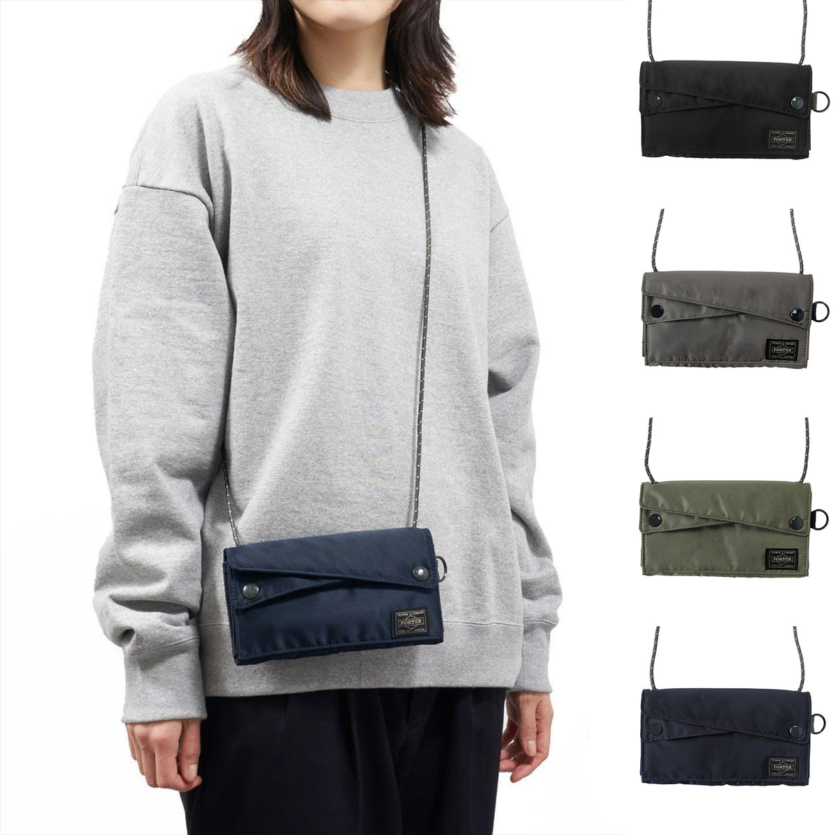 PORTER PX TANKER SLING PURSE(L) [ 376-26827 ] – cotwohk