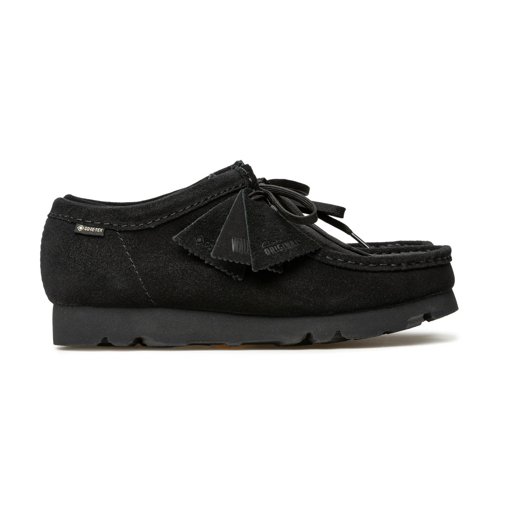 Clarks Wallabee GTX Black Suede | Black