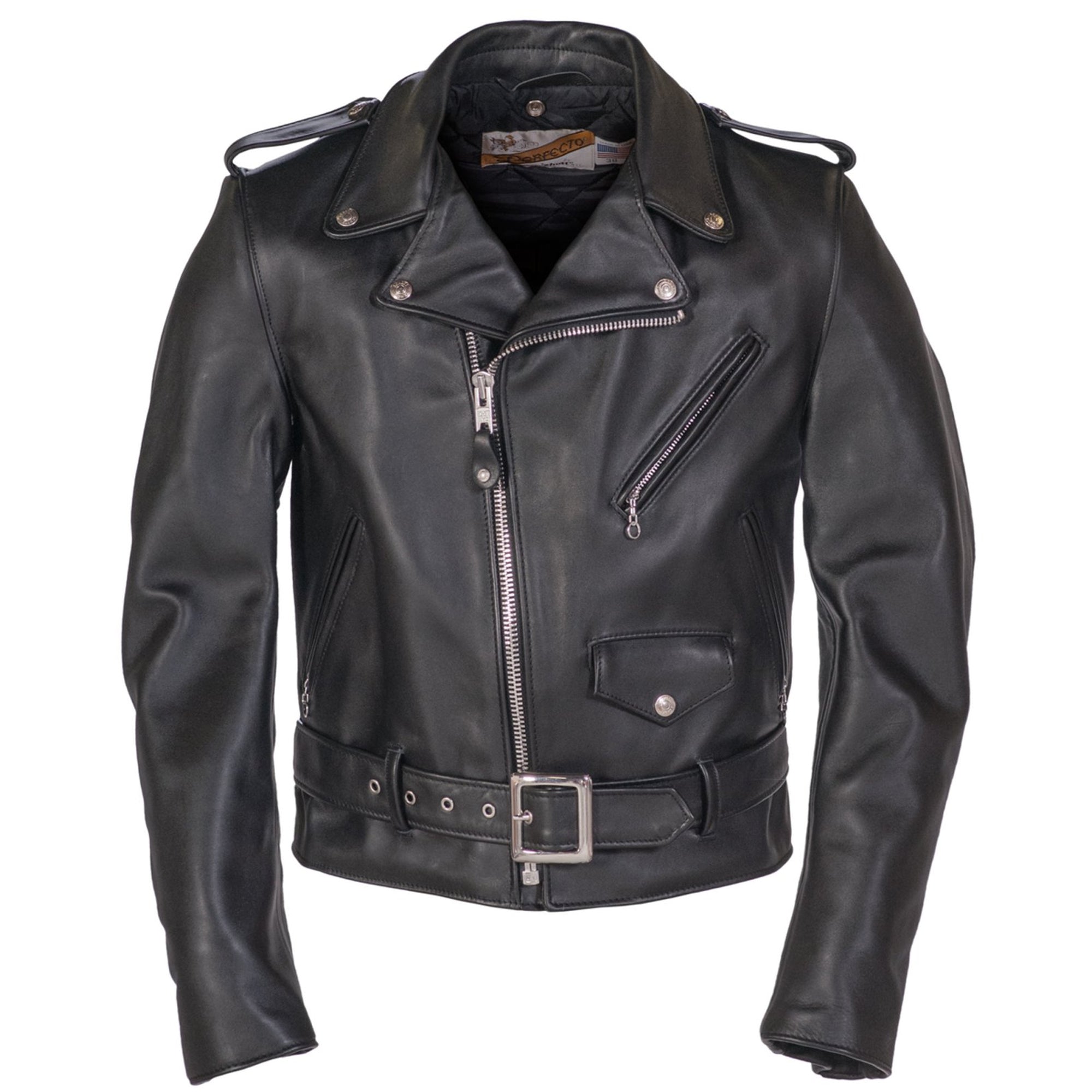 Schott 618 Men's Classic Perfecto Steerhide Leather Motorcycle