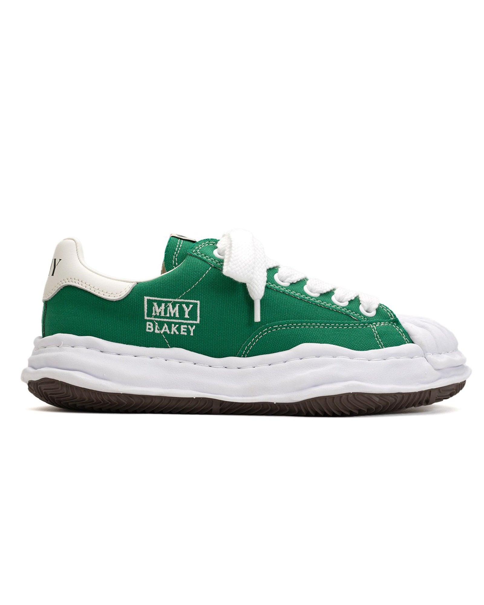 MIHARA YASUHIRO(ミハラヤスヒロ) BLAKEY LOW LEATHER / CL GREEN