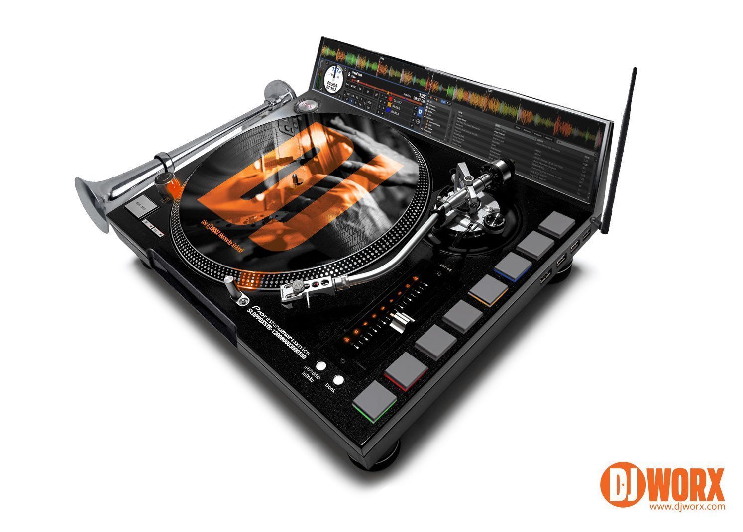 PiDeck — DVS and touch screen for your turntable