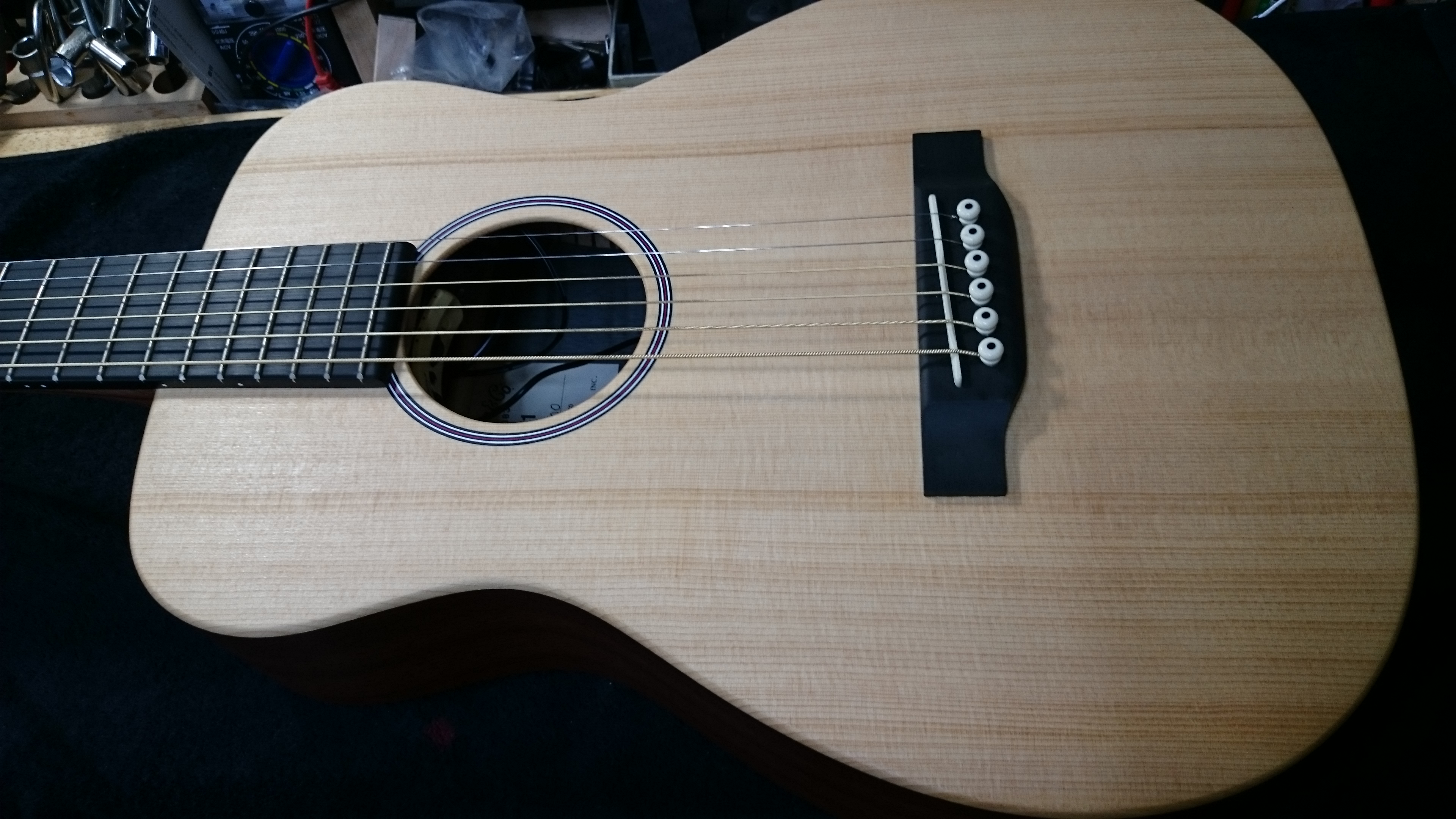 Martin LX1 弦高調整 | ギターリペア工房DNS-Draw a New Sound-