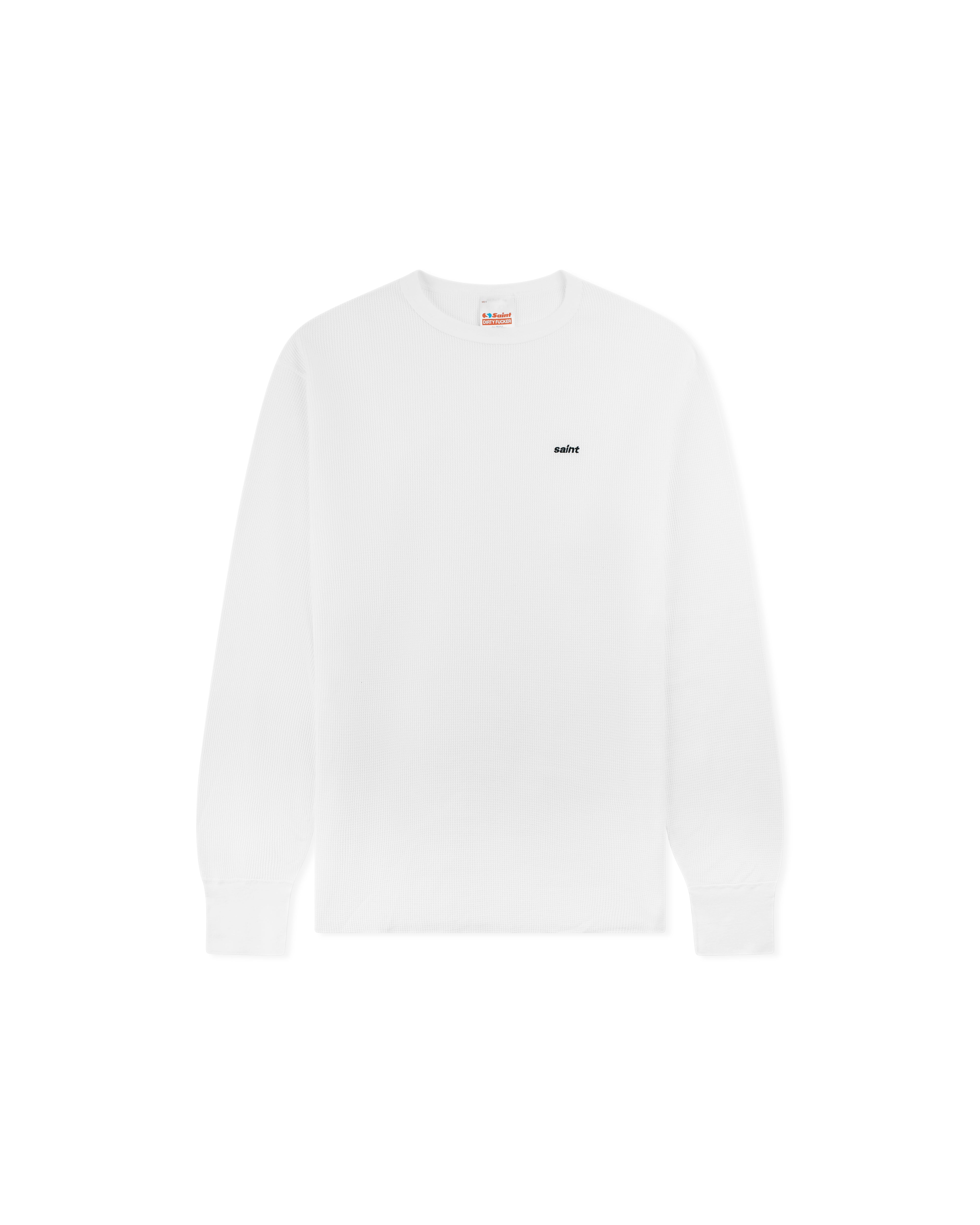 Saint Michael LS Thermal Tee White – E3RD