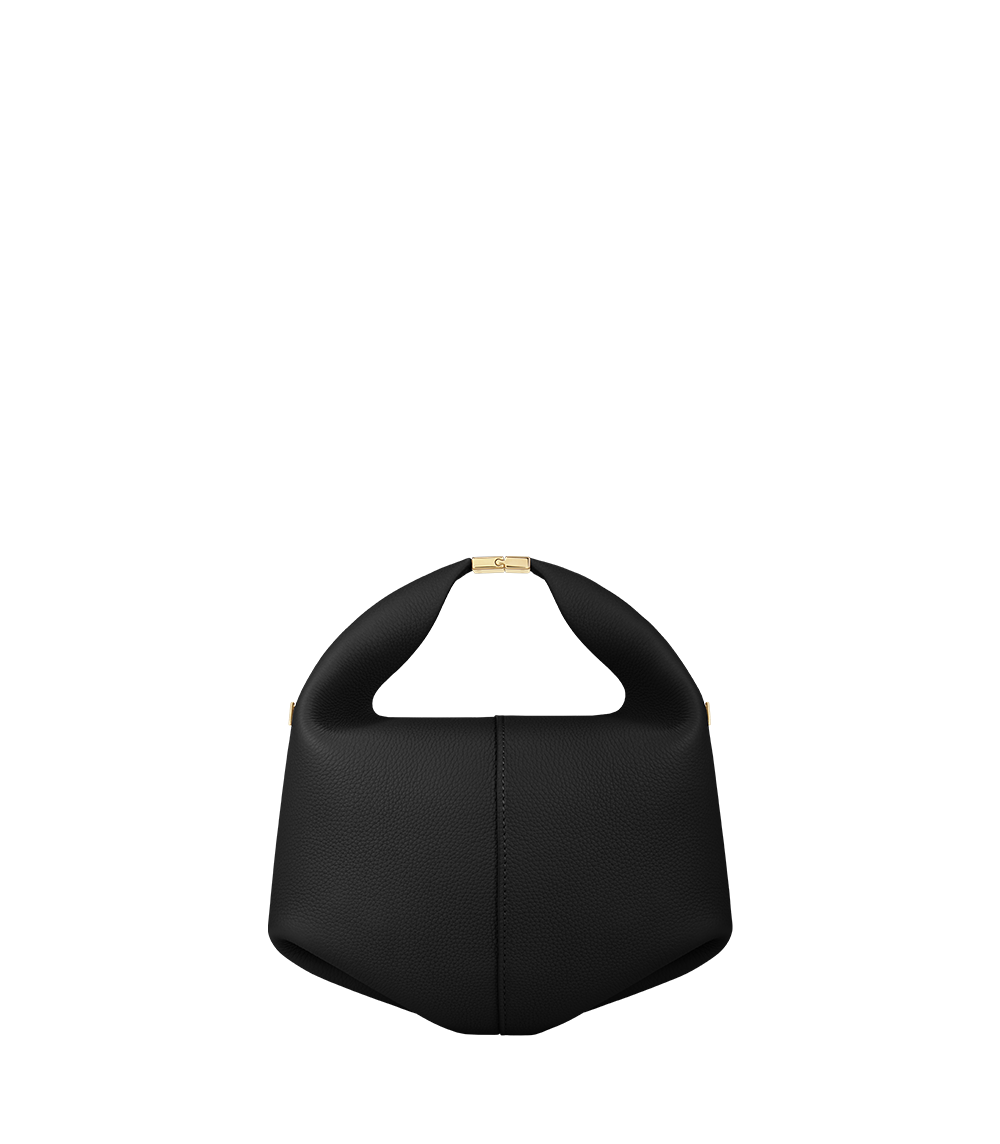 Polène | Bag - Béri Chain - Textured Black – Polène EU