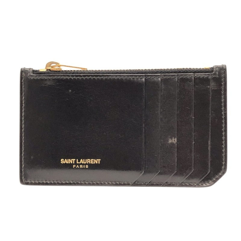 サンローラン SAINT LAURENT フラグメントケース 327212 ブラック×GD