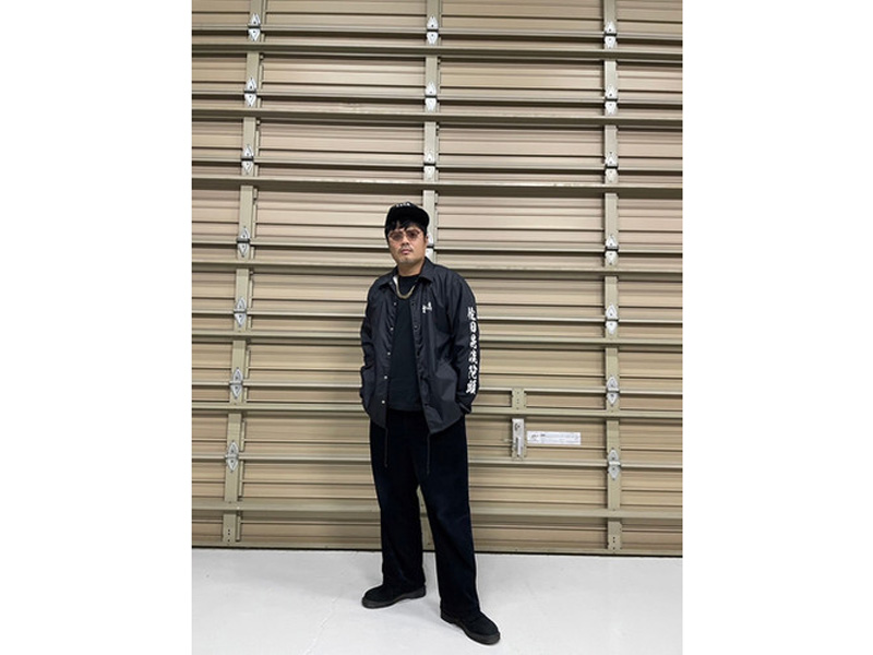 佐田ビルダーズ 'デメキン COACH JACKET'コーチジャケット 佐田毘流陀