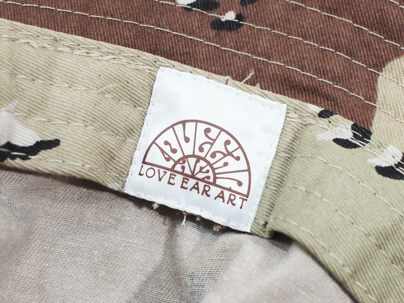 LOVE EAR ART HCS 2025 限定 'BUCKET HAT'バケット ハット デザート