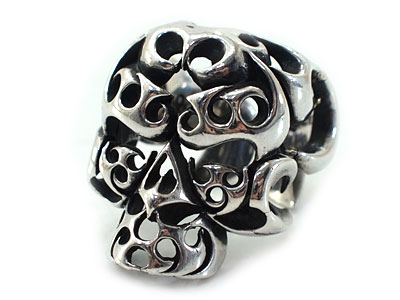 TENDERLOIN 'BORNEO SKULL RING'ボルネオスカルリング 指輪