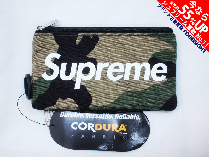 Supreme 'Mobile Pouch'モバイルポーチ 小物入れ カモ Woodland Camo