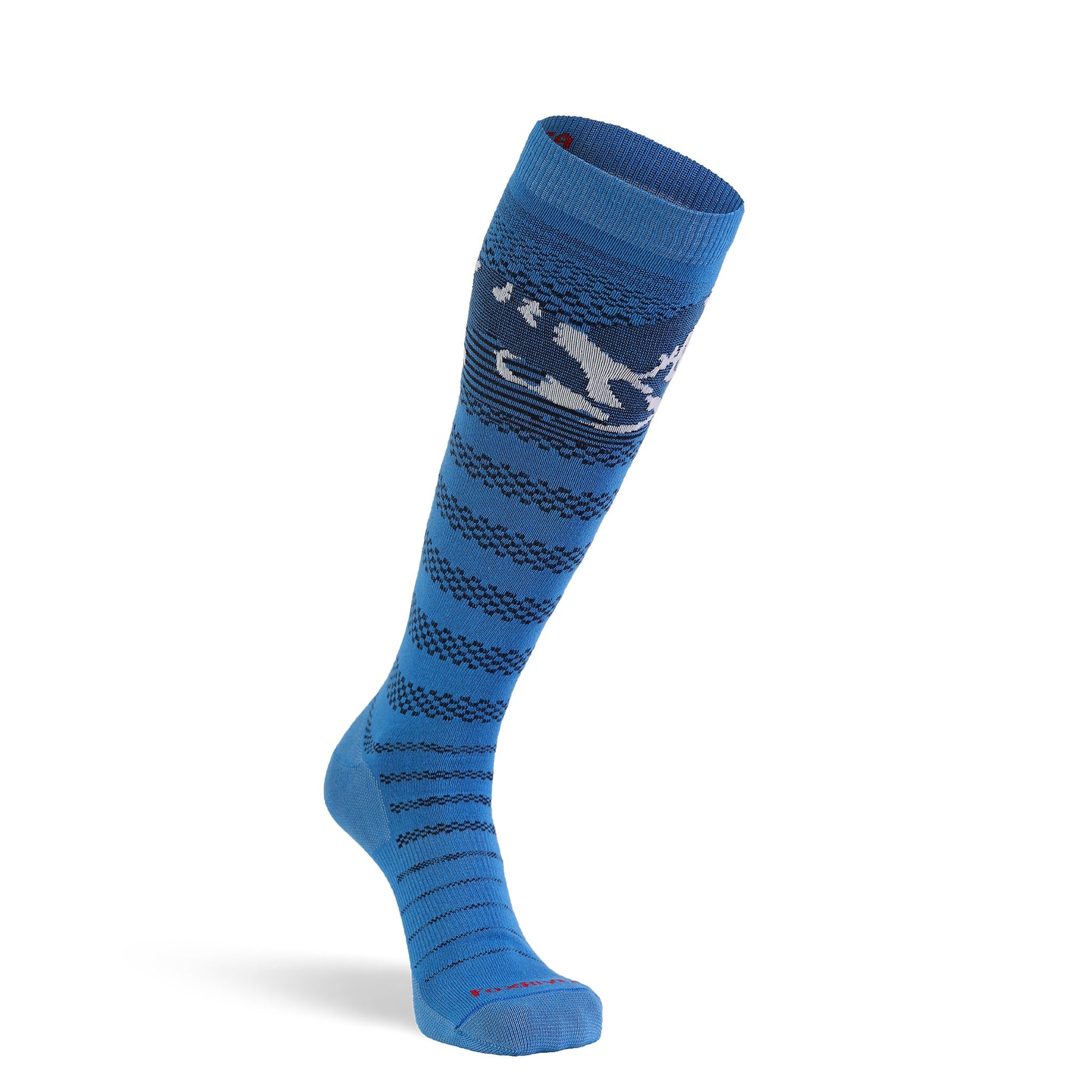 Chatter Ultra-Lightweight Over-the-Calf Ski and Snowboard Sock